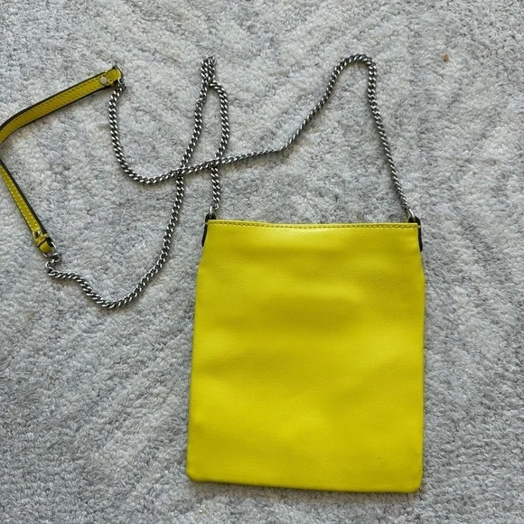 Banana Republic Vibrant Yellow Crossbody Bag - Picture 1 of 4